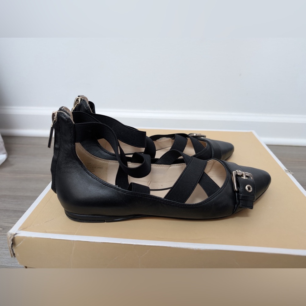Nine West black sandals
